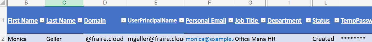 Excel employee onboarding template